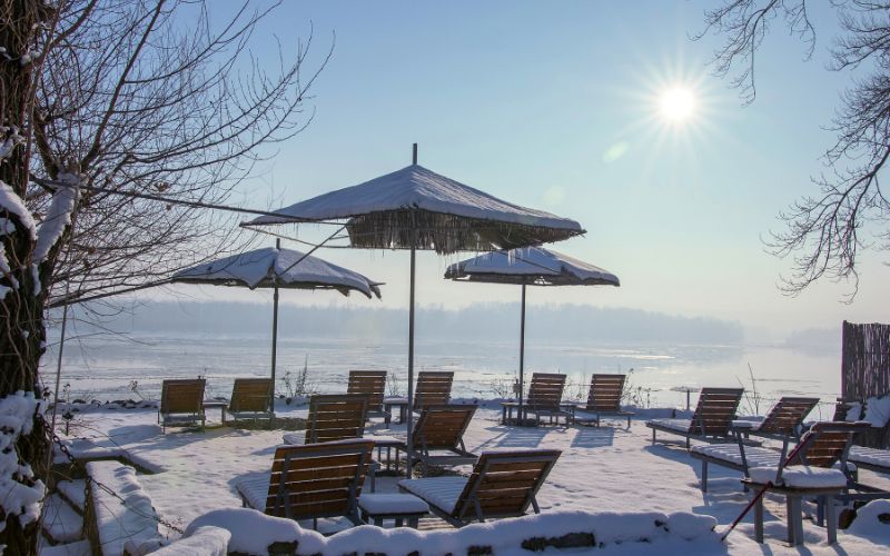terraza de invierno